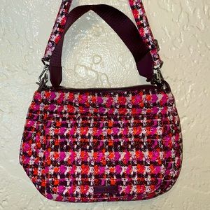 Vera Bradley shoulder bag, Houndstooth Tweed